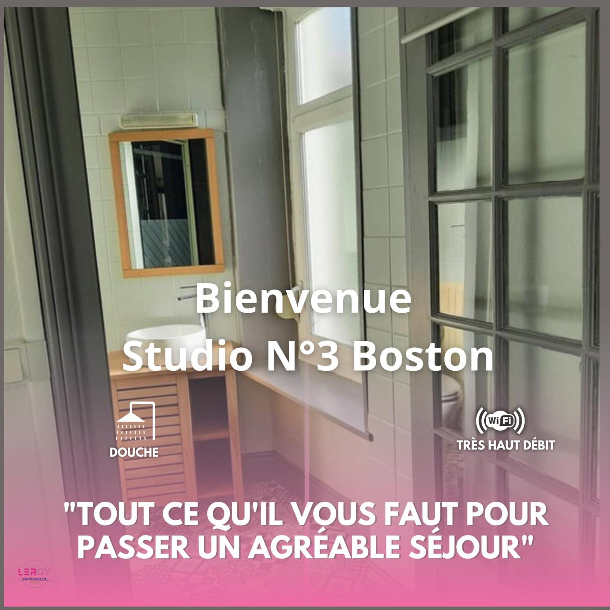 Studio N°3 Boston Conciergerie Leroy